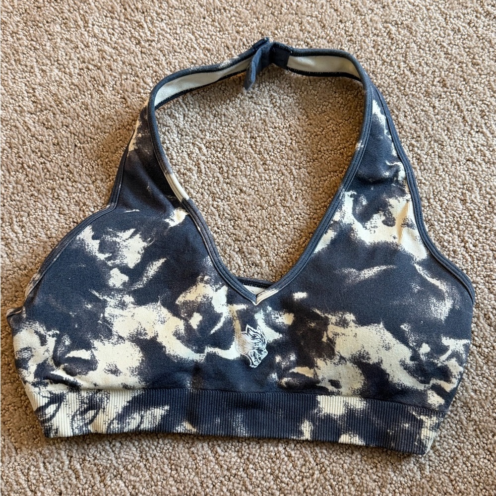 Darc Sport Women's Tie-Dye Halter sports bra